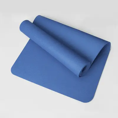 TPE-Yogamatte 6/8 mm mit Positionslinien, verdickt - 8