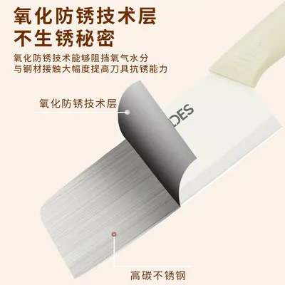 Kitchen knife set, chopping board, cooking utensils set - 4