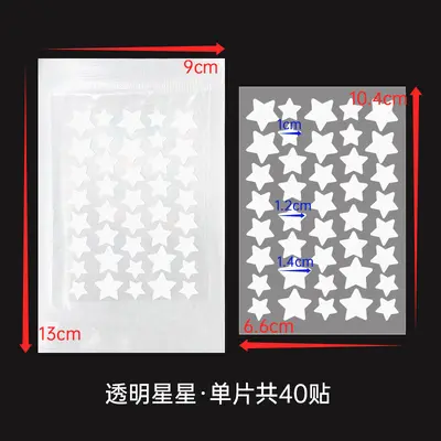 28 or 40 Pcs Colourful PE Acne Patches with Cartoon Designs - 10