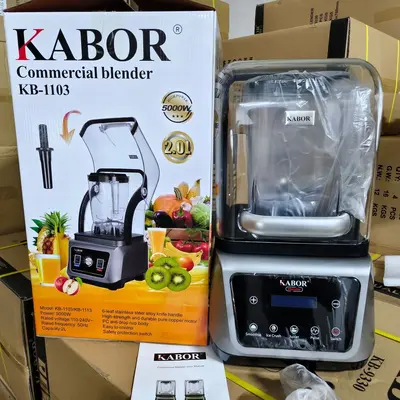 KABOR Pure copper 隔音型商用破壁机低分贝搅拌机纯铜电机配置 - 3