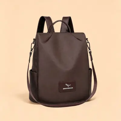 Lightweight Nylon Women's Backpack, Two-Way Wear, Student and Commuter - 8
