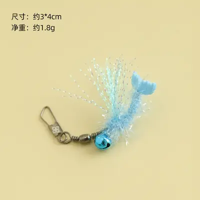 Cat Teaser Wand Replacement Head, Small Bug Design with Bell - 9