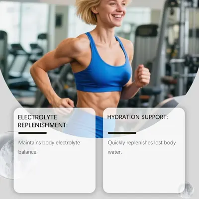 Electrolyte Energy Supplement Powder, Gentle Formula, Portable