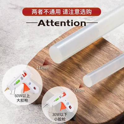 Transparent Hot Melt Glue Stick 11 mm, Strong Adhesive, Odorless