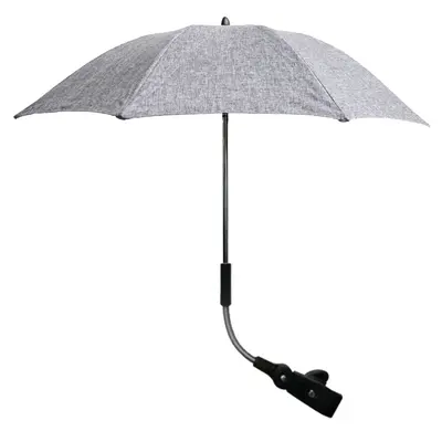 Kinderwagen-Sonnenschirm, faltbar, UV-Schutz, mit Klemme