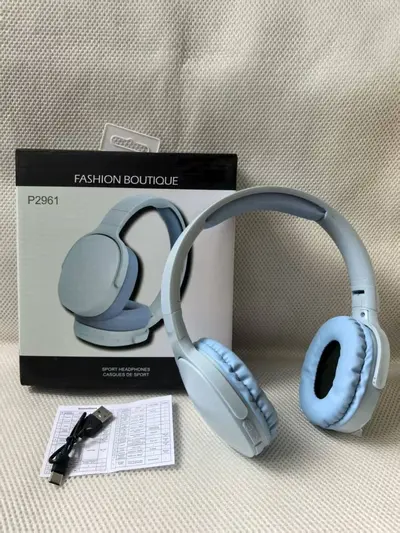 P2961 Over-Ear Bluetooth Headphones, Long Battery Life, Wireless Gaming Headset - 8