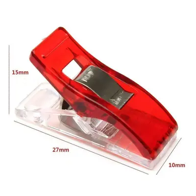 Colored Plastic Quilting Sewing Clips, Small Medium Large Sizes