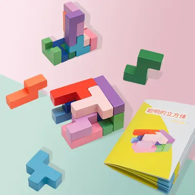 Lu Ban Kilidi, Soma Küp ve Tangram Zeka Yapboz Seti