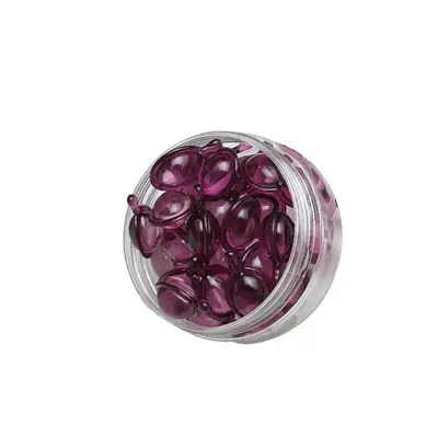 Deep Purple Hair Care Capsules Hair Oil Smoothing Frizz Improving Hair Care Essential Oil Moroccan Hair Care Capsules - 6