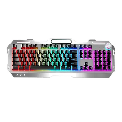 Forerunner G810 mekanik klavye ve fare kablosuz seti şarj edilebilir e-spor oyun masaüstü bilgisayar klavyesi ve fare