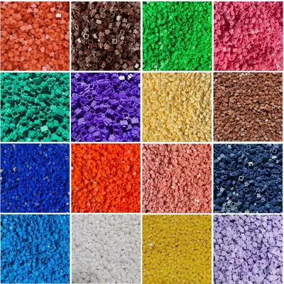 8mm Dökme Yapı Blokları Küçük Boncuk Seti DIY Zeka Geliştirici Oyuncak 6-12 Yaş - 6