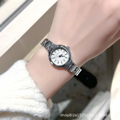 Kadın kuvars bilezik saati, Kore tarzı - 3