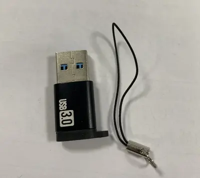 Type-C Dişi - USB 3.0 Erkek OTG Adaptörü Çok Fonksiyonlu Telefon Şarj Veri Transferi Dönüştürücü Taşınabilir
