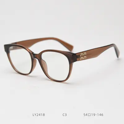 Retro Cat-Eye Glasses Frame, Large Frame, Tortoiseshell, Prescription Lenses Available - 8