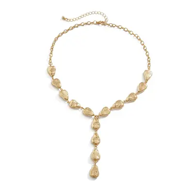 Grenzüberschreitender Schmuck Nischenentwurf Luxusschmuck für Frauen Barock unregelmäßiges Halsband Schlüsselbein-Kette Halsketten-Zubehör