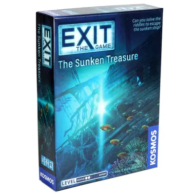 THE EXIT GAME Family Escape Room Card Game, English Edition