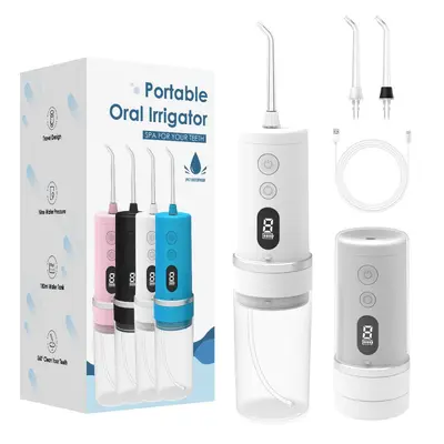 OEM ODM 跨境电动冲牙器家用便携水牙线清洁口腔冲洗器洗牙器定制