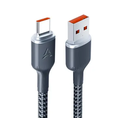 3 m Braided USB Type-C Data and Charging Cable, 120W, 6A, Huawei Honor Compatible