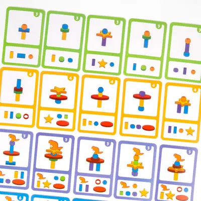 Matching Puzzle Game with Large Pieces for Ages 3-6