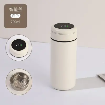Mini Temperature Display Stainless Steel Insulated Cup, Portable Pocket Size - 13
