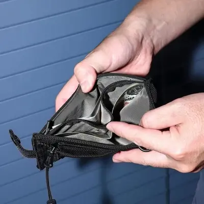 Erkek Kısa Cüzdan 1680D Balistik Naylon RFID Korumalı Kartlık - 4