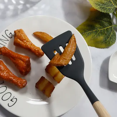 12-Piece Food-Grade Silicone Kitchen Utensil Set, Spatulas and Ladles, Heat-Resistant