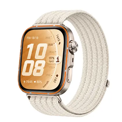 Huawei Fit 5 Pro için nefes alabilen naylon spor saat kayışı, beş halka tasarım - 9