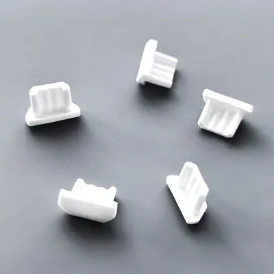 Micro-USB silicone dust cap for charging port