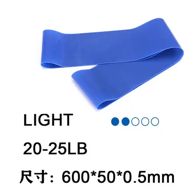 TPE Loop Yoga Resistance Band for Leg and Glute Training - 11