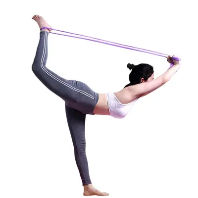 Rehabilitation Exercise Resistance Band, Elastic Strength Training Stretch Band - 6