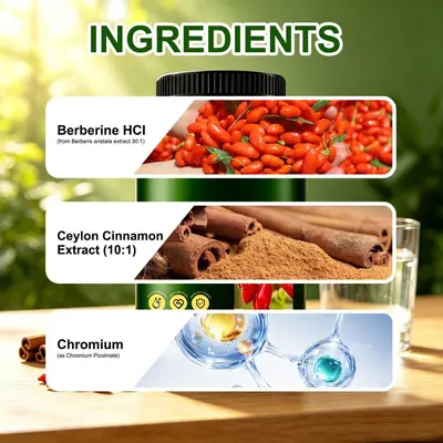 Berberin Kapsül Berberine Capsules 60 Kapsül
