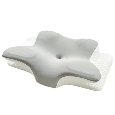 Ergonomic memory foam pillow, butterfly shape, cervical support - 5