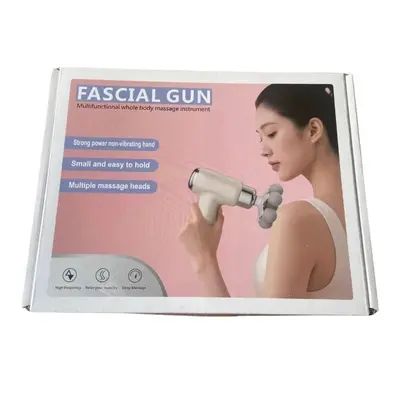 Mini-Faszienpistole, 9 Köpfe, Vibrationsmassage