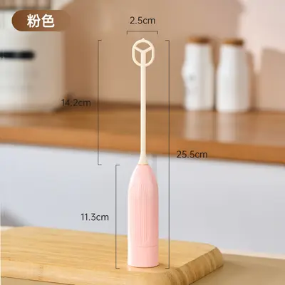 迷你电动打蛋器奶泡器 咖啡打泡器家用烘焙工具手持式搅拌器 - 10
