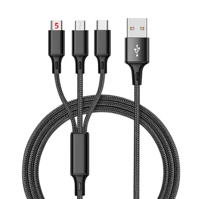 USB-C 3-в-1 кабель для зарядки с быстрой зарядкой PD - 7