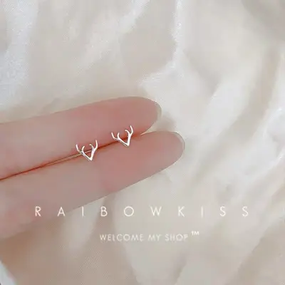 Серьги из серебра 925 пробы для женщин, простой компактный дизайн - 9