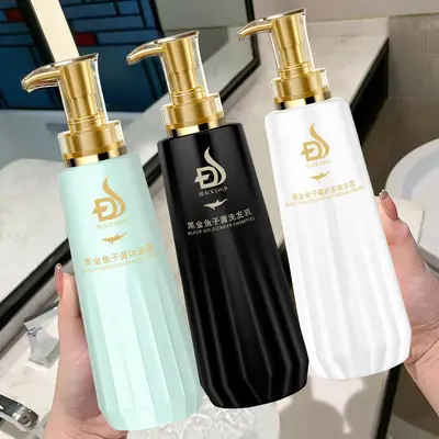 Black Caviar Shampoo Set with Oil Control and Anti-Dandruff Care