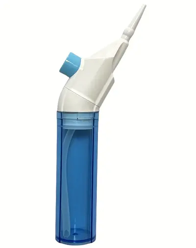 Portable Manual Water Flosser, Curved Design - 9