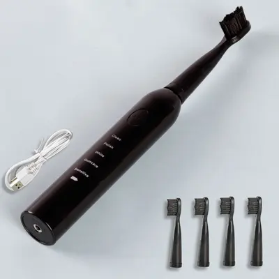 Soft-Bristle Electric Toothbrush, Rechargeable, Waterproof, Portable - 11