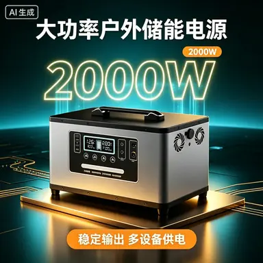 3000W Taşınabilir Güç İstasyonu 220V Büyük Kapasite - 10