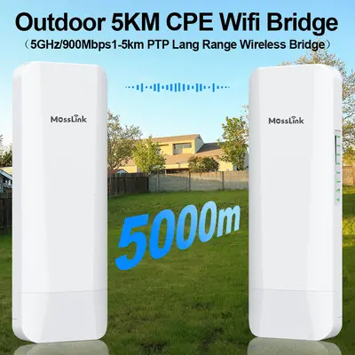 5.8g 900mbps无线网桥无线中继器远程点对点室外Cpe接入点商用
