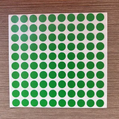 Xinhong Renkli Yuvarlak Nokta Sticker Yuvarlak Etiket Kağıdı Sınıflandırma Sticker 16 Renk Renkli İşaretleme Sticker Yapışkanlı Etiket - 8