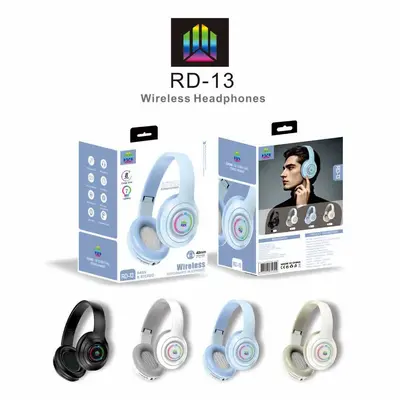 Neues Modell RD-13 Over-Ear-Bluetooth-Kopfhörer, hochwertige Klangqualität, ultra lange Akkulaufzeit, Gaming-Noise-Cancelling, Herstellergroßhandel und Dropshipping - 9