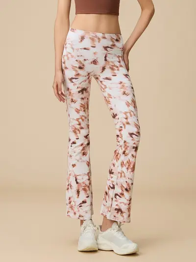 26 Print Yoga Pants Women High Waist Flare