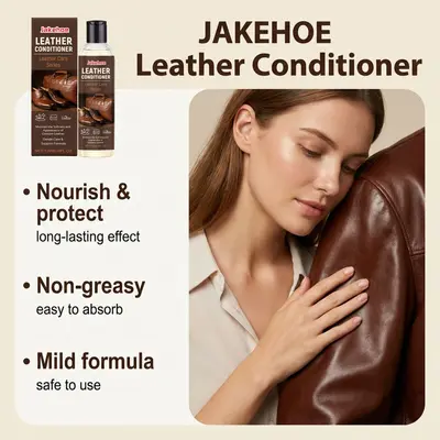 JAKEHOE Lanolin Leather Care Cream, Softening and Daily Maintenance