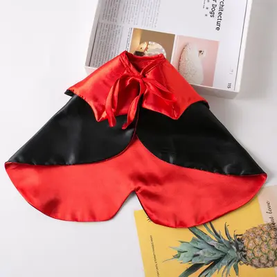 Pet Cape for Halloween, Cat and Small Dog Dress, Adjustable