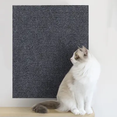Self-Adhesive Cat Scratch Sofa Protector Pad, Wall Sticker and Scratching Board - 10