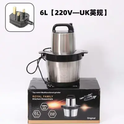 Grenzüberschreitende multifunktionale Edelstahl-Gemüsefüllmaschine Fufumachine 6L Küchenmaschine Fleischwolf Babykostmaschine Hackfleischwolf - 10
