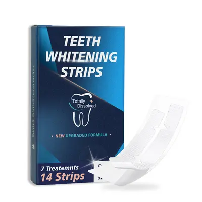 Full-Coverage Teeth Whitening Strips, Removes Yellow, Smoking and Tea Stains - 6