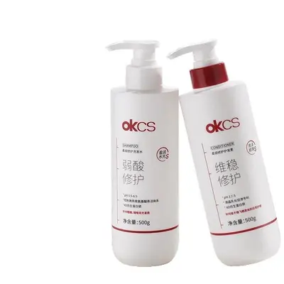 OKCS Smooth Repair Shampoo Conditioner Repairs Dry Split Damaged Hair, Smooth and Anti-Breakage 500g - 6